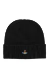 Vivienne Westwood Beanie Classic Hats Black In Black