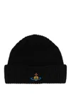 Vivienne Westwood Beanie Hat With Logo
