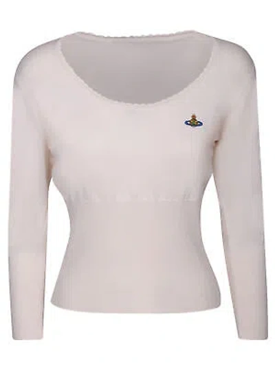 Pre-owned Vivienne Westwood Bebe Cream Sweater In White