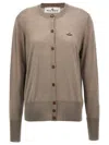 Vivienne Westwood Bea Sweaters And Cardigans Beige In Beige