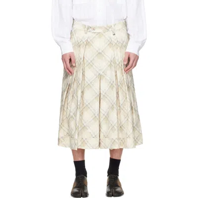 Vivienne Westwood Beige Culotte Trousers In Multi