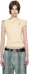 Shop Vivienne Westwood Beige Hebo T-shirt In C403 Beige