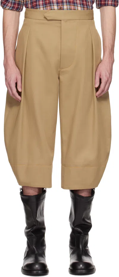 Vivienne Westwood Beige O Trousers In Ss25-c404