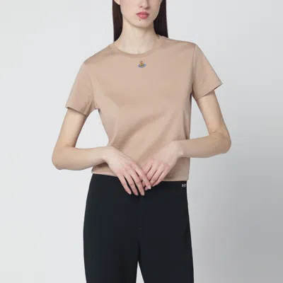Vivienne Westwood Short-sleesleeved T-shirt In Brown