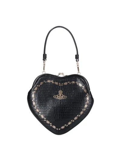 Vivienne Westwood "belle Heart" Bag Black