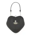 Vivienne Westwood "belle" Heart Frame Bag In Black