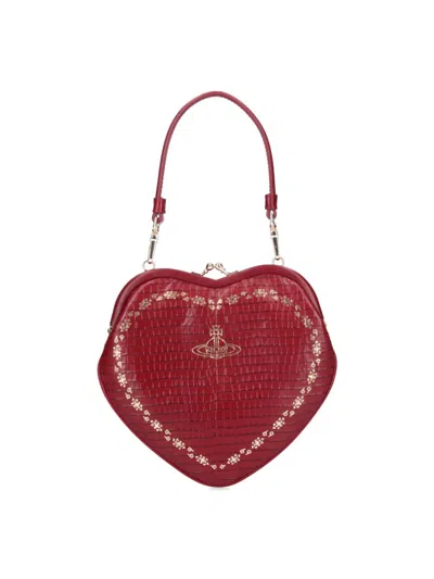 Vivienne Westwood "belle Heart" Bag Red