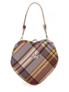 Vivienne Westwood "belle" Heart Frame Bag In Multi