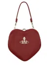 Vivienne Westwood Belle Heart Frame Bag In Red