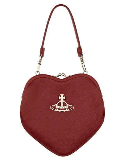 VIVIENNE WESTWOOD VIVIENNE WESTWOOD "BELLE" HEART FRAME BAG