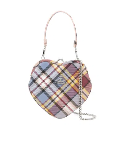 Vivienne Westwood Belle Heart Frame Cross Body Bag In Multicolor