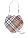 Vivienne Westwood Belle Heart Frame Cross Body Bag In Neutrals