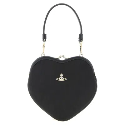 Vivienne Westwood Belle Heart Frame Purse Handbag In Red