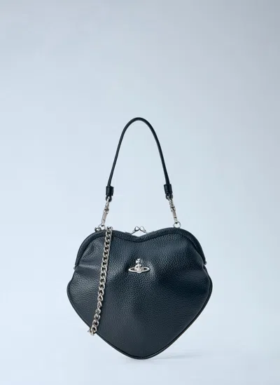 Vivienne Westwood Belle Heart Frame Purse In Pink
