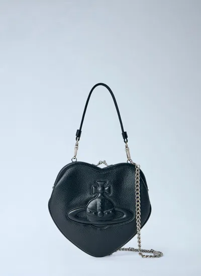 Vivienne Westwood Belle Heart Frame Purse In Red