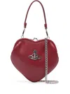Vivienne Westwood Belle Heart Mini Bag In Red