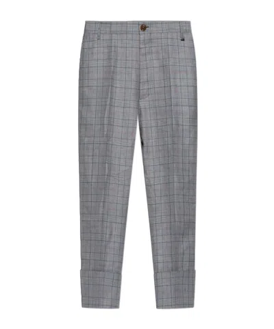 Vivienne Westwood Belt Loop Track Pants In Gray