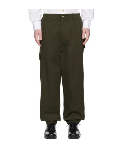 Vivienne Westwood Belt Loop Work Casual Pants In Black