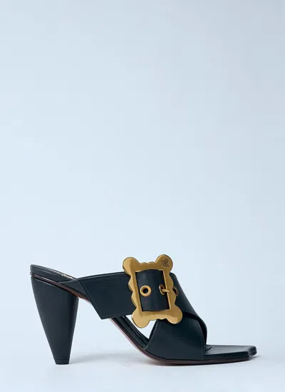 VIVIENNE WESTWOOD BELT MULE HEELS