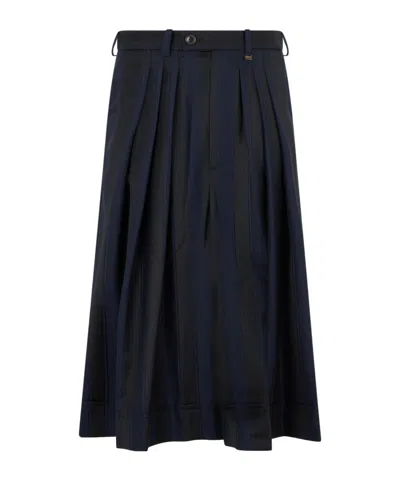 Vivienne Westwood Belted Skirt In Blue