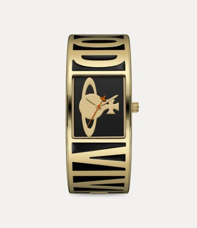 Vivienne Westwood Belvoir Watch Black/gold Women