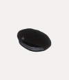 Vivienne Westwood Beret Basque Wool Black L/xl Unisex In Black