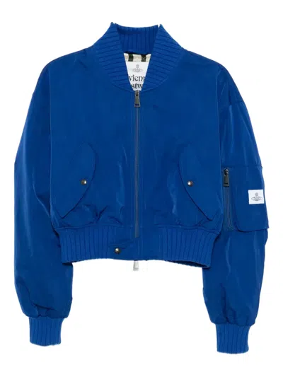 Vivienne Westwood Bernardo Bomber Jacket In Blue