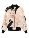 Vivienne Westwood Bernardo Bomber Jacket In Neutrals