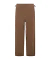 Vivienne Westwood Brown Linen Bertram Tailored Pants In Green