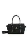 Vivienne Westwood Bettina Mini Crossbody Bags In Black