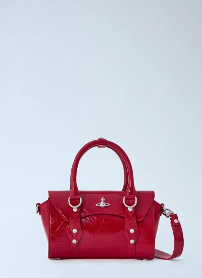 Vivienne Westwood Bettina Mini Crossbody Bag In Red