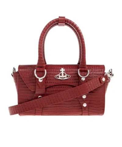 Vivienne Westwood Bettina Shoulder Bag In Red