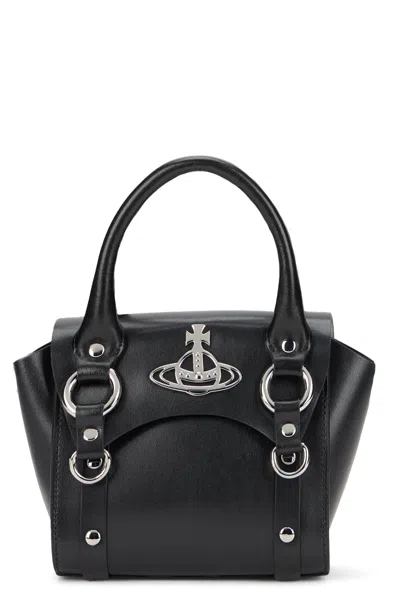 Vivienne Westwood Betty Mini Handbag In Black