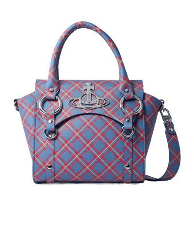 Vivienne Westwood Betty Shoulder Bag In Blue