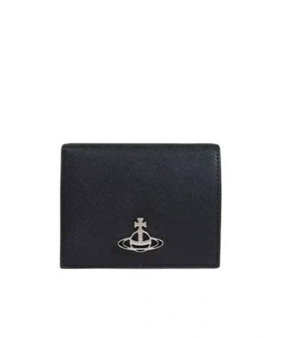 VIVIENNE WESTWOOD VIVIENNE WESTWOOD LOGO PLAQUE BI-FOLD WALLET