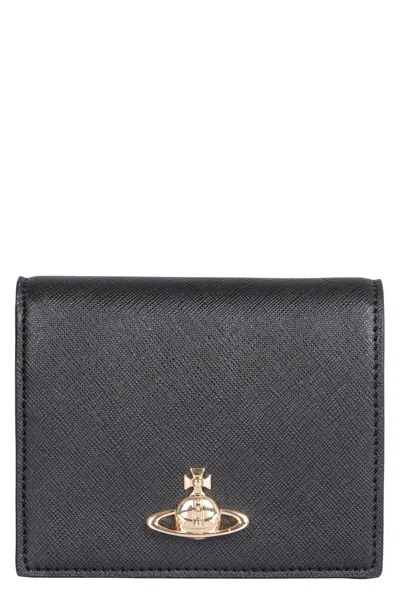 Vivienne Westwood Bi-fold Wallet In Black