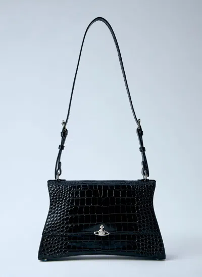 Vivienne Westwood Bianca Medium Shoulder Bag In Black