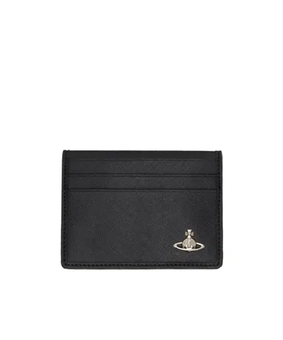 Vivienne Westwood Bifold Card Holder In Black