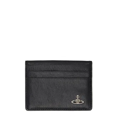 Vivienne Westwood Bifold Card Holder In Black