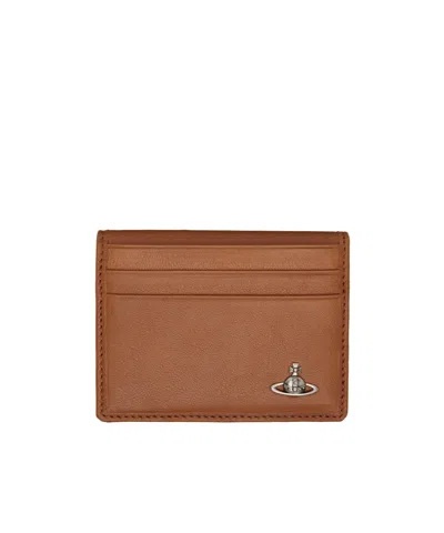 Vivienne Westwood Bifold Man Card Pack In Brown