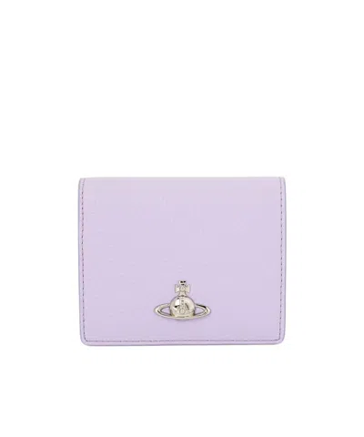 Vivienne Westwood Bifold Wallet In Purple
