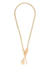 Vivienne Westwood Link Chain Necklace With Shoe Pendant