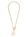 Vivienne Westwood Link Chain Necklace With Shoe Pendant