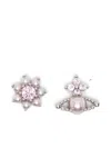 Vivienne Westwood Agnes Earrings In Pink