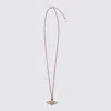 Vivienne Westwood Bijoux Pink Dolg Silk In Gold