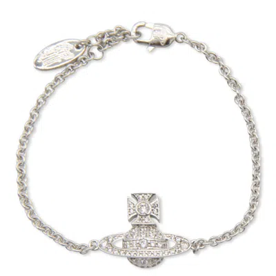 Vivienne Westwood Embossed Bracelet In Metallic