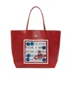 Vivienne Westwood Bingo-print Orb-embellishment Tote Bag