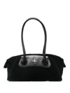 Vivienne Westwood Shirley Small Shoulder Bag In Black