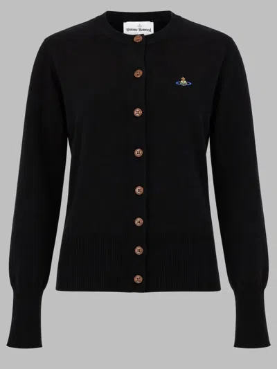 Vivienne Westwood Cardigan In Black