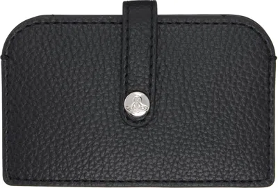 Vivienne Westwood Black Accordion Card Holder
